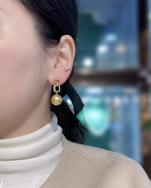 13mm-14mm金珠耳坠 商品图4
