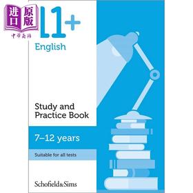 【中商原版】英国S&S教辅 11+ English Study and Practice Book 英语学习与练习册 有答案 9-12岁 KS2 英文原版图书 GL考试CEM