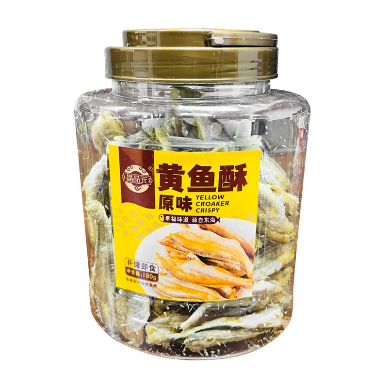 浙江温州洞头区晶品元黄鱼酥180g