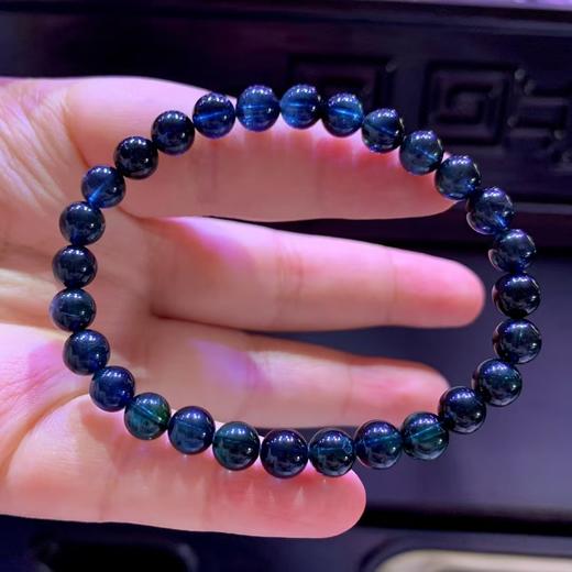 6mm-7mm单圈全色蓝碧玺手串 商品图1