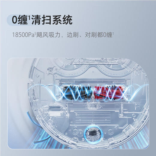 【小家电】石头roborock P20 Pro扫地机器人扫拖一体自动上下水 家用自动清洗拖地机清洗集尘拖布免洗P20Pro上下水 HF 商品图4