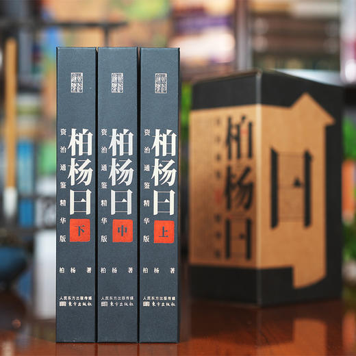 柏杨曰：资治通鉴精华版 商品图1