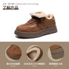 ZHR则则复古加绒德训鞋加厚棉鞋2024冬季新款保暖雪地靴休闲鞋女 商品缩略图4