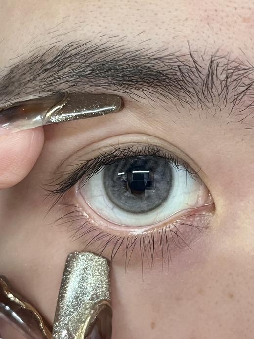 susugirl月抛 小泪袋棕/小泪袋灰 14.2mm  水凝胶 商品图5