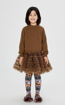 jnby   24年冬款  长袖毛衫连衣裙   1OBG11870