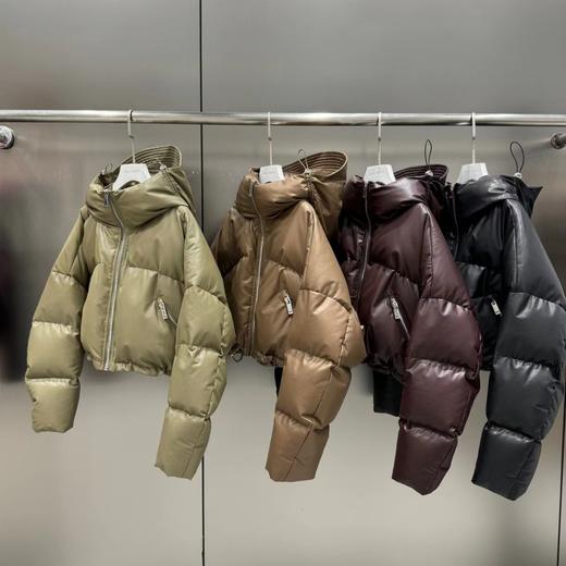 NPU皮短款羽绒服 冬季 586962176688 商品图1