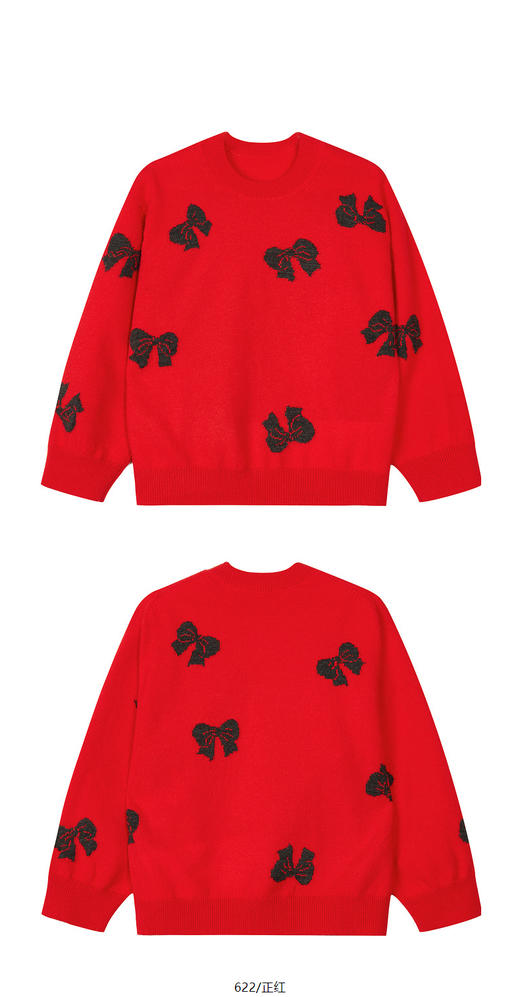 jnby  24年冬款   长袖套头毛衫  1OB312400 商品图12