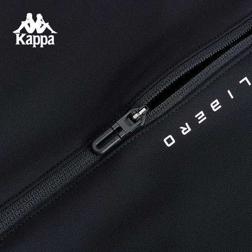 Kappa卡帕背靠背运动针织开衫外套男新款复古休闲夹克跑步上衣潮K0F12WK40 商品图1