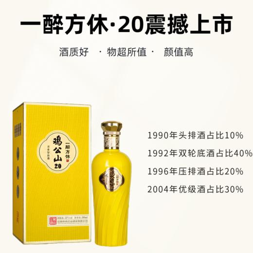 【热销700箱+】鸡公山浓香型白酒52度一醉方休20整箱500ml*6瓶 商品图1