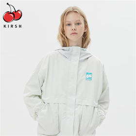 KIRSH 女 樱桃橡胶标志拉链带带帽卫衣 FKQSCUN500M