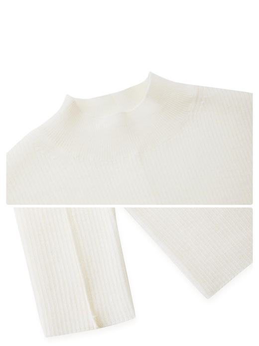 jnby   24年冬款  长袖套头毛衫  1OB31326H 商品图5