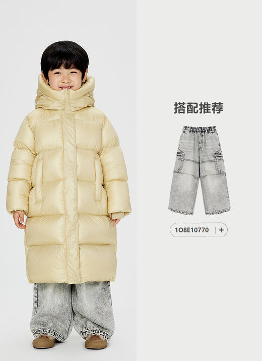 jnby  24年冬款  长款羽绒服  1OBC12540 商品图4