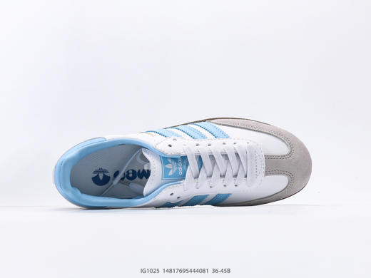 阿迪达斯Adidas Originals Samba Vegan OG低帮休闲运动板鞋IG1025男女鞋 商品图2