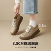 ZHR圆头小皮鞋百搭勃肯鞋女2025春季新款英伦风复古单鞋休闲女鞋 商品缩略图3