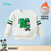 迪士尼童装秋冬季男童米奇卡通印花酷帅卫衣宝宝加绒保暖套头上衣ZD1ES002 商品缩略图0