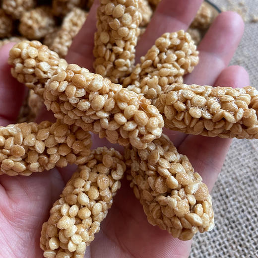 藏本香青稞酥200g米条/米块/米饼/米球 四种形状可选四川成都发货 商品图6