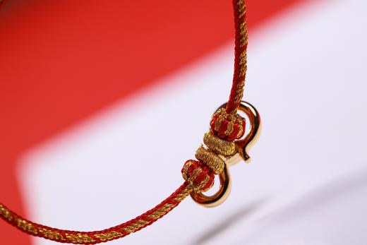 XYZT0707°金蛇开运红绳手链 商品图5