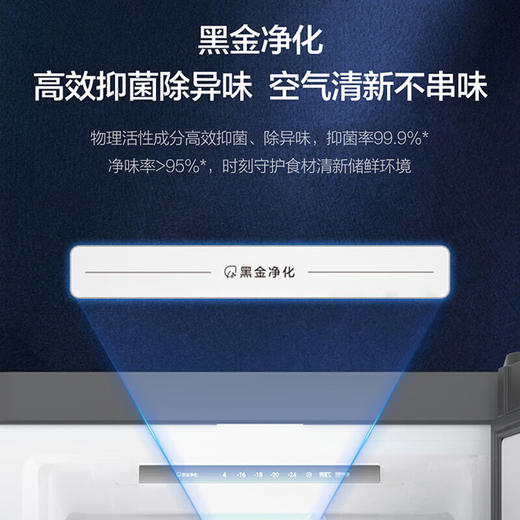 海尔（Haier）风冷无霜立式冰柜家用290升大容量全冷冻柜抽屉式侧开门单门冰箱母乳BD-290WGHBM以旧换新 商品图3