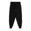 AMI 男士徽标刺绣厚重环回有机棉抓绒运动裤 黑色 UTR240 JE0091 001 商品缩略图0