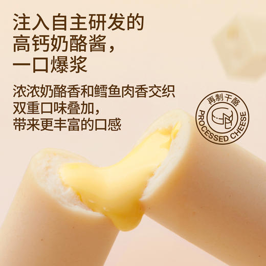 【礼盒装】奶酪流心鳕鱼肠阿拉斯加鳕鱼+奶酪400g/盒（20支） 商品图5