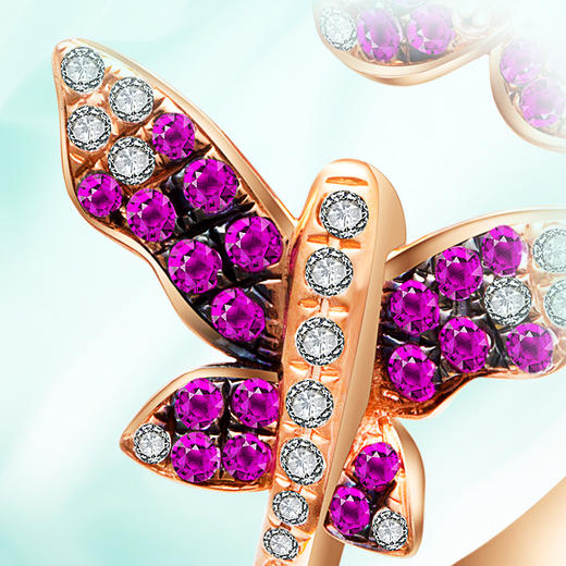 【熙】蝶恋花·戒指 商品图2