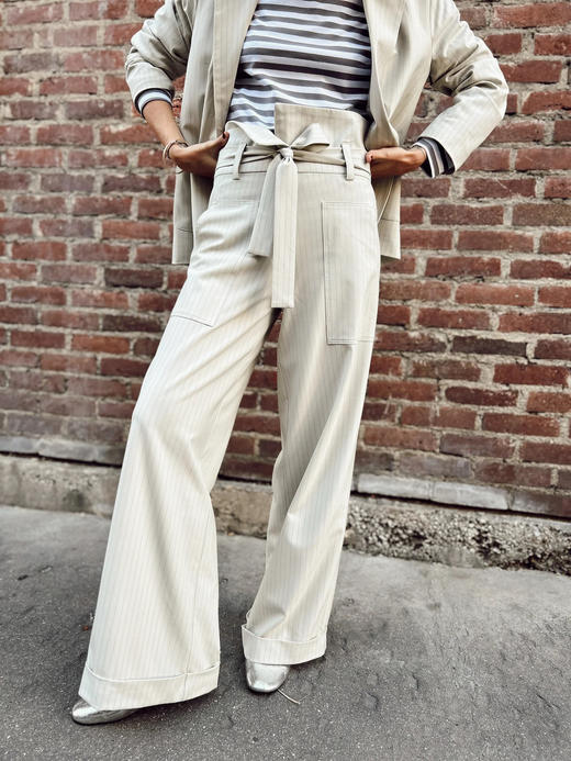 Ginette Garde PABLO PANTALON - 条纹 商品图1