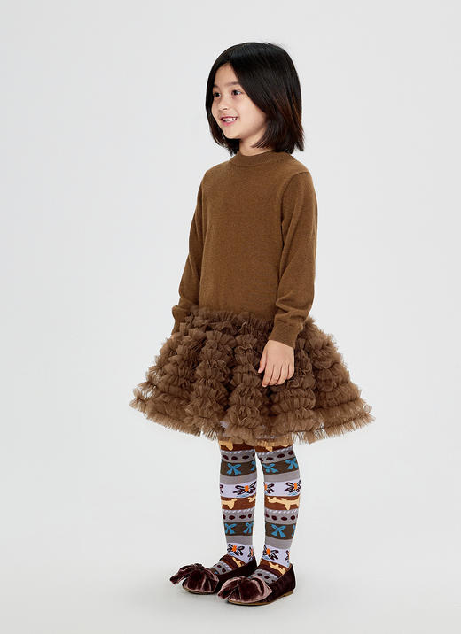 jnby   24年冬款  长袖毛衫连衣裙   1OBG11870 商品图5