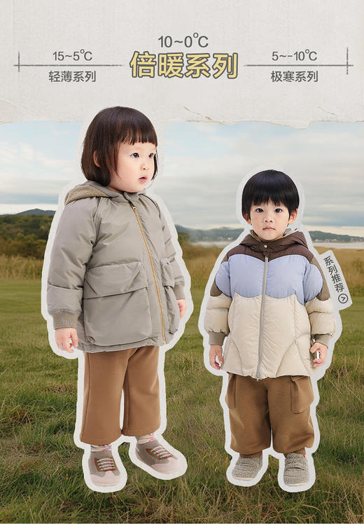 jnby   24年冬款  中长款羽绒服  YOBC11580 商品图0