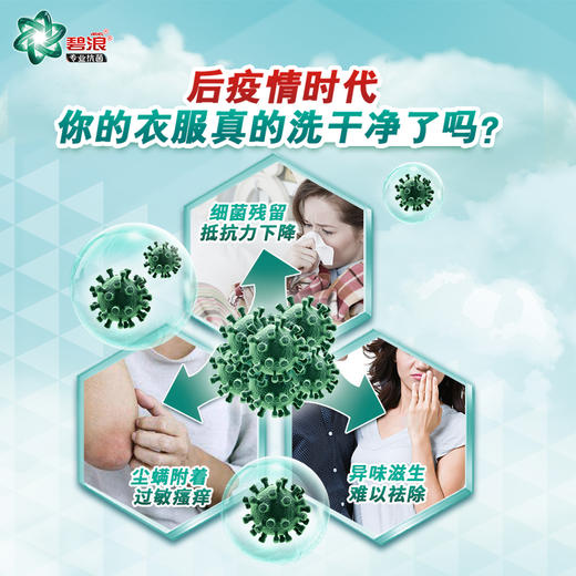 碧浪抗菌除螨天然皂粉1.43kg 商品图2