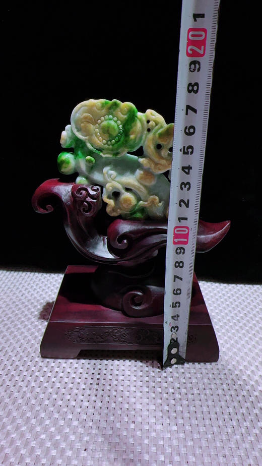 620758翡翠摆件【如意】 商品图1