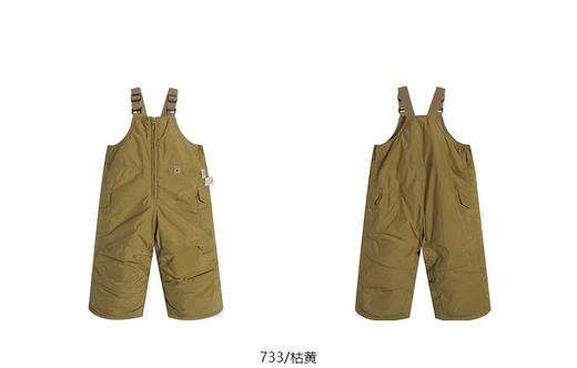 jnby    24年冬款   背带长裤   YOBE10160 商品图12