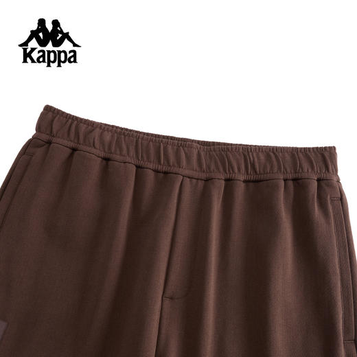 Kappa卡帕背靠背纯棉复古长裤男款休闲针织裤运动裤子收口束脚裤K0F12AK71 商品图2
