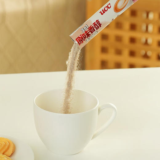 悠诗诗3合1原味香醇速溶咖啡13g*80条/025701香浓奶咖悠闲一刻 商品图1