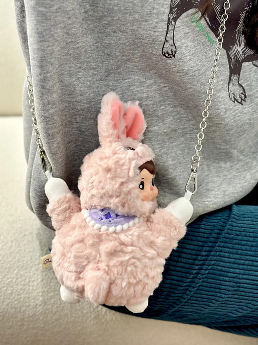 【送礼首选】被国外炒到180多一个我们两位数开😱BOBOBELLAV2搪胶毛绒娃娃 国外卖盲盒 我们这明盒买~爱心贝贝、动物斜挎包萌到爆炸💥，抢完不补哦⚠️ 商品图5