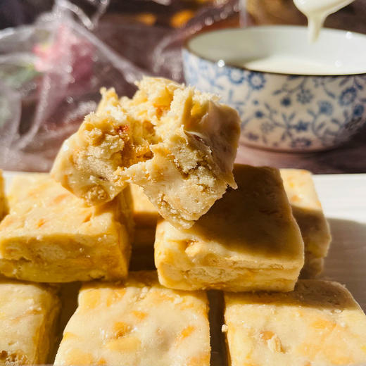 牦牛牧家牦牛乳雪花酥200g原味/蓝莓/草莓/酸奶四种口味可选四川成都发货 商品图2