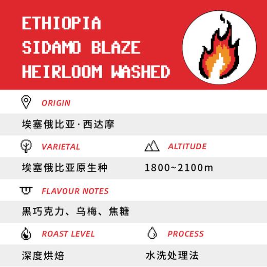 埃塞俄比亚·西达摩·烈焰·水洗 深烘焙 250g 商品图1