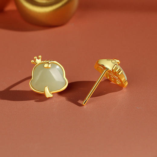 【萌蛇来袭 好运满满】纳福灵蛇 朱砂和田玉红玛瑙手串 商品图5