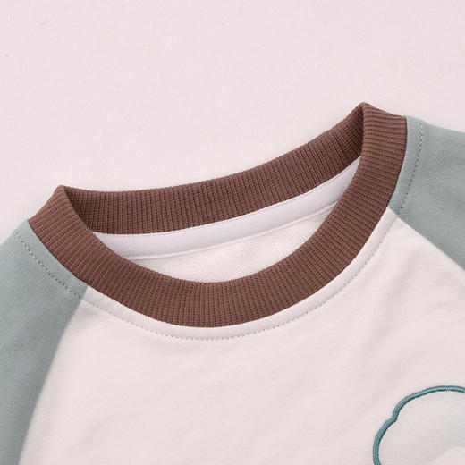 棉果果春季新品商场同款男童小毛圈圆领套头卫衣M112180225125 商品图2