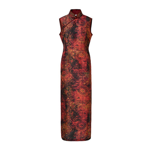 TANGY Collection/2025天意精品春季新品中国风莨绸女士连衣裙 商品图4