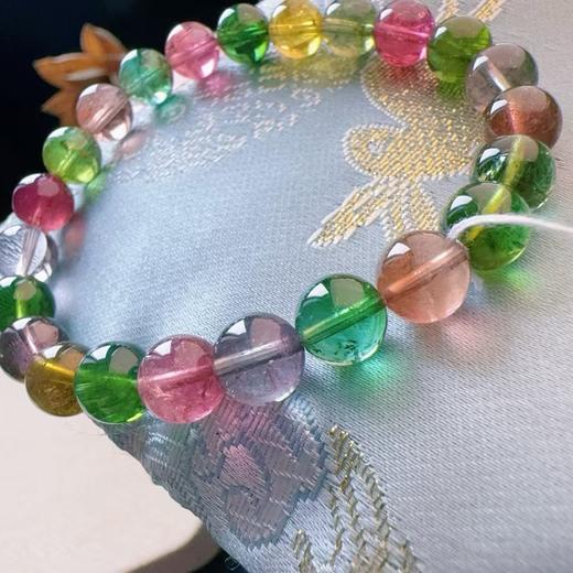 8mm-9mm单圈糖果碧玺手串 商品图1