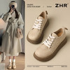 ZHR圆头小皮鞋百搭勃肯鞋女2025春季新款英伦风复古单鞋休闲女鞋 商品缩略图0