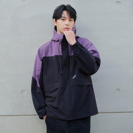 gxg.jeans男装2024年春季热卖拼色刺绣设计连帽夹克JFD12100261 商品图2