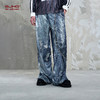 BJHG不计后果仿牛仔休闲裤男款春秋新款潮美式复古直筒设计感长裤 商品缩略图2