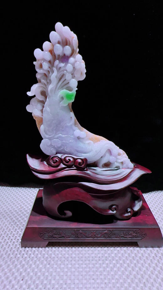 620755翡翠摆件【人生富贵】 商品图4