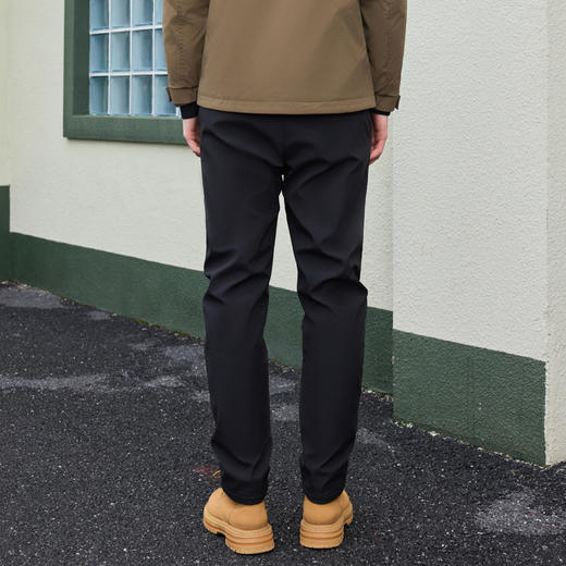 半身缘男裤 冬季羽绒保暖舒适百搭休闲裤244301U10303467 商品图1