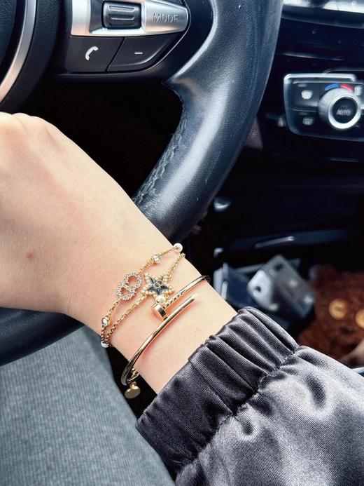 迪奥25年早春Cruise最新款星星吊珠手链/项链耳钉（XTY） 商品图4