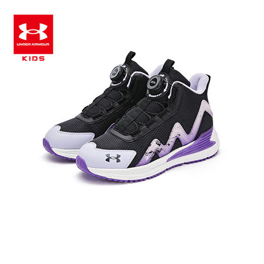 【困妈专属-品牌直发】Under Armour安德玛 男女童【加绒】户外中帮靴2441504超低折扣 商品图9