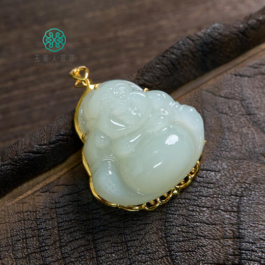 和田玉佛公吊坠 商品图0