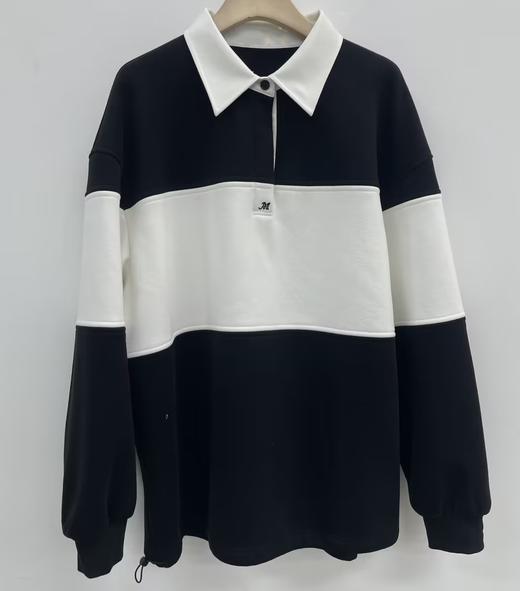 N3立领加绒长袖卫衣（黑） 冬季 144130100321 商品图0