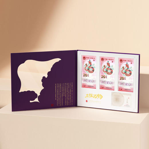 康银阁装帧2025蛇年纪念币纪念钞 商品图3